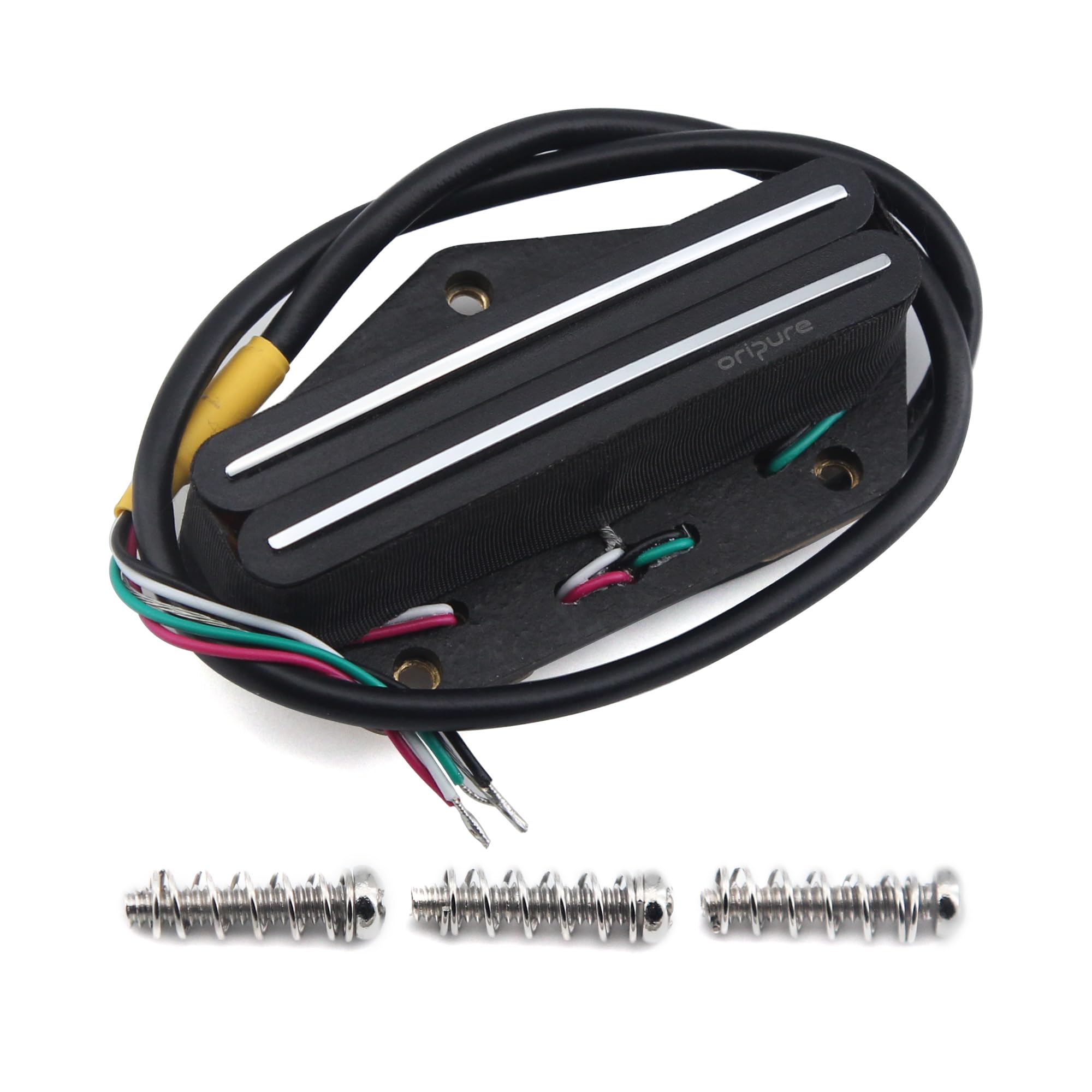 Amazon.co.jp: OriPure Alnico 5 ホット デュアルレール ハムバッカー