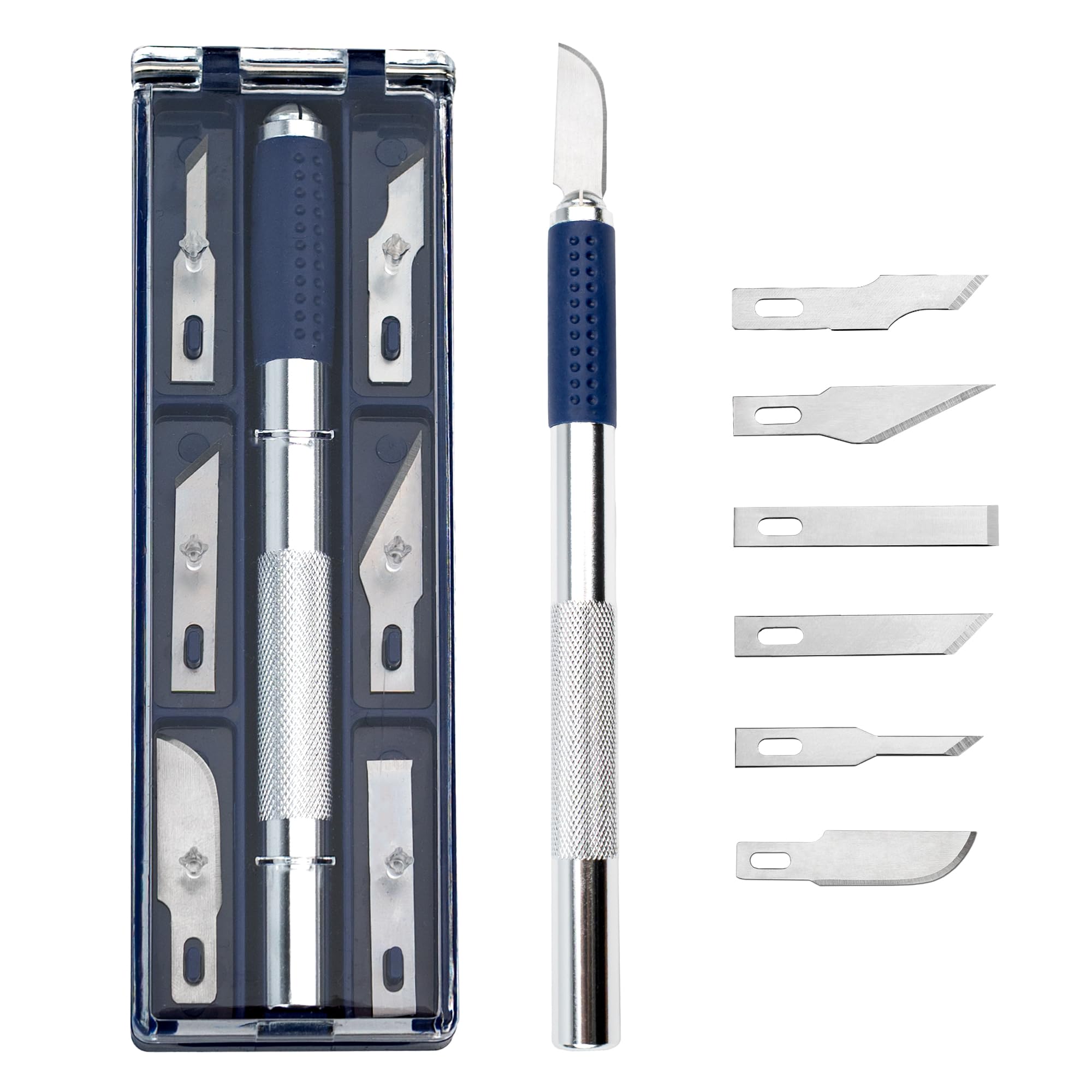 WA Portman Craft Knife 7 pc Precision Hobby Knife Set - Comes with