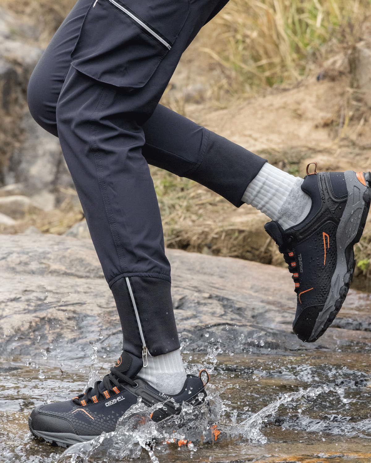 LANGDU Scarpe da Trekking Uomo Montagna Donna Sportive Escursionismo Traspiranti Passeggiate Sneaker Taglie 38-46