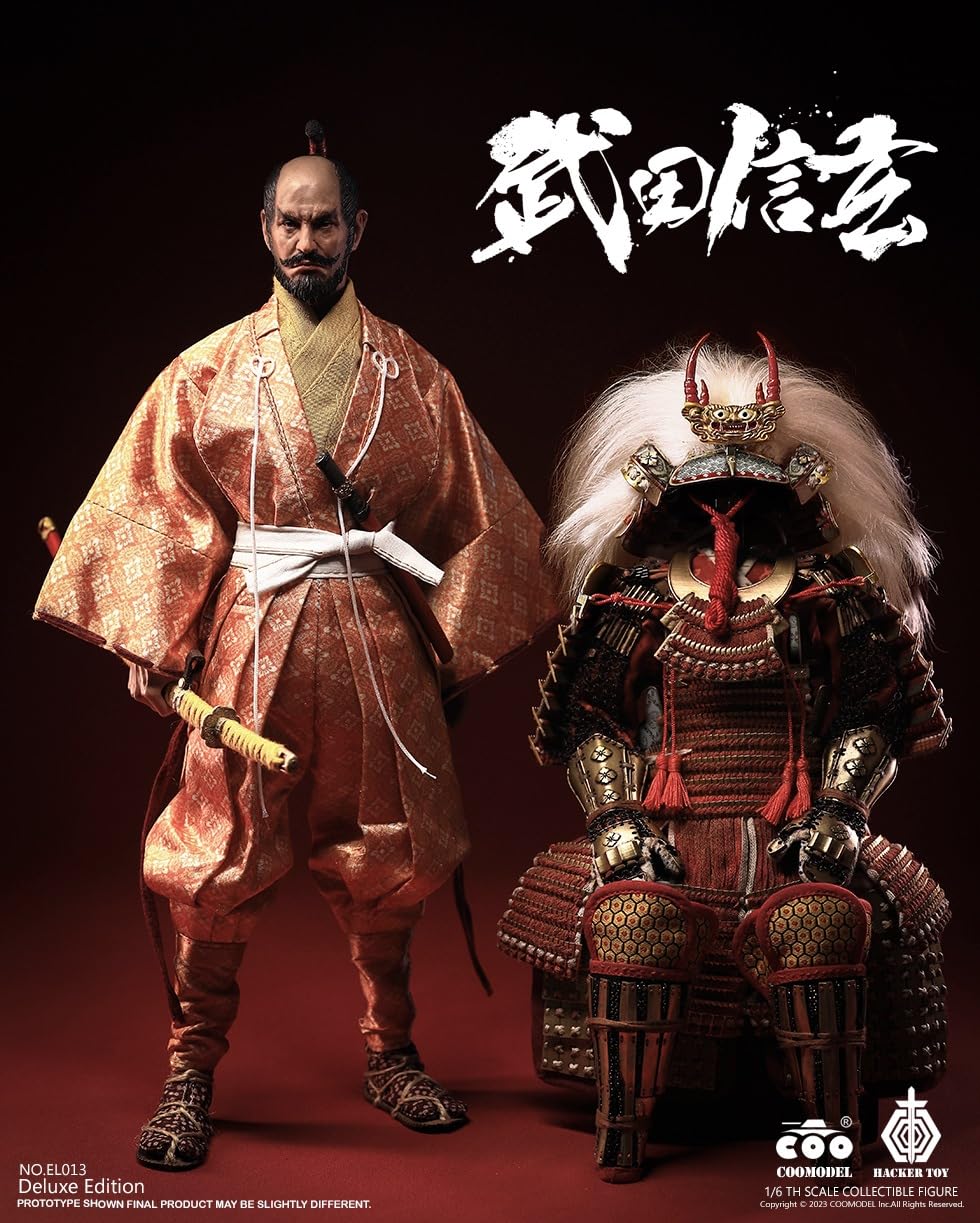 COOMODEL 1/6スケール 甲斐の虎 武田信玄 DX版 可動人形(合金製)