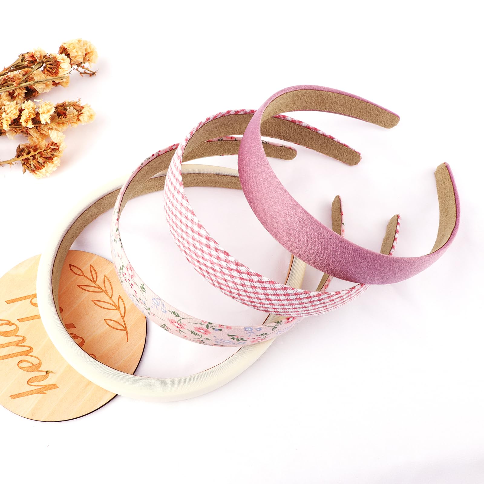DRESHOW Fasce per Capelli da Donna Diversi Modelli Fascia con Perle e Fiori Fasce per Capelli Vintage Imbottite per Donna e Ragazze