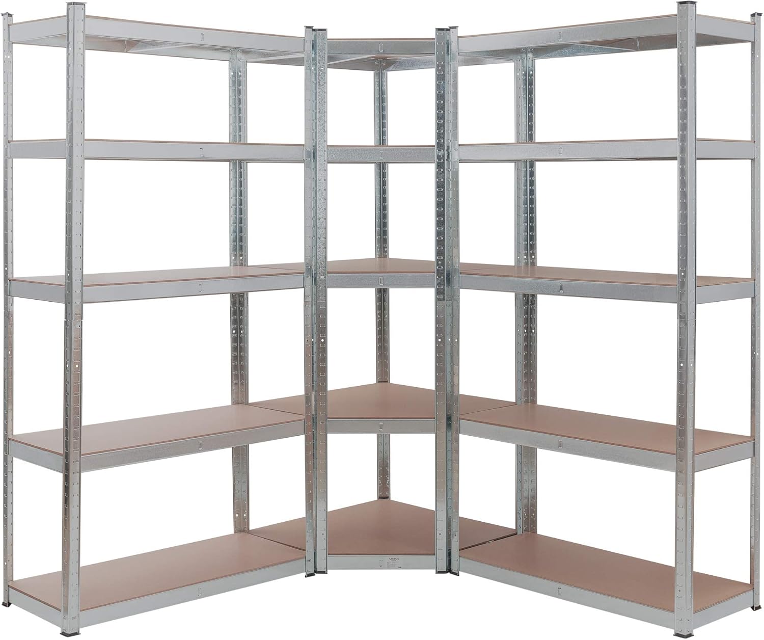 Scaffale Metallico Shelfplaza® 200x70x45 Cm - 5 Ripiani Regolabili, Portata 175 Kg Per Ripiano - Foto 3