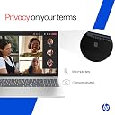 HP 15 (Metal ID & Fingerprint & Backlit Laptop)-13th Gen Intel Core i5-1334U (16GB DDR4 Ram,512GB SSD) 15.6''/39.6cm,FHD,Win11, M365 Basic(1yr),Office Home24,Silver,1.59kg,Iris Xe,FHD Camera hr0008TU gallery image