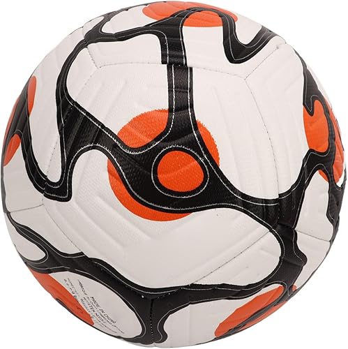 Miniatura 3 de Sports Soccer Ball Wear Proof PU Training Soccer Ball with Liner for Adults Teenagers, Multiple Applications for Indoor Outdoor Games, Practical