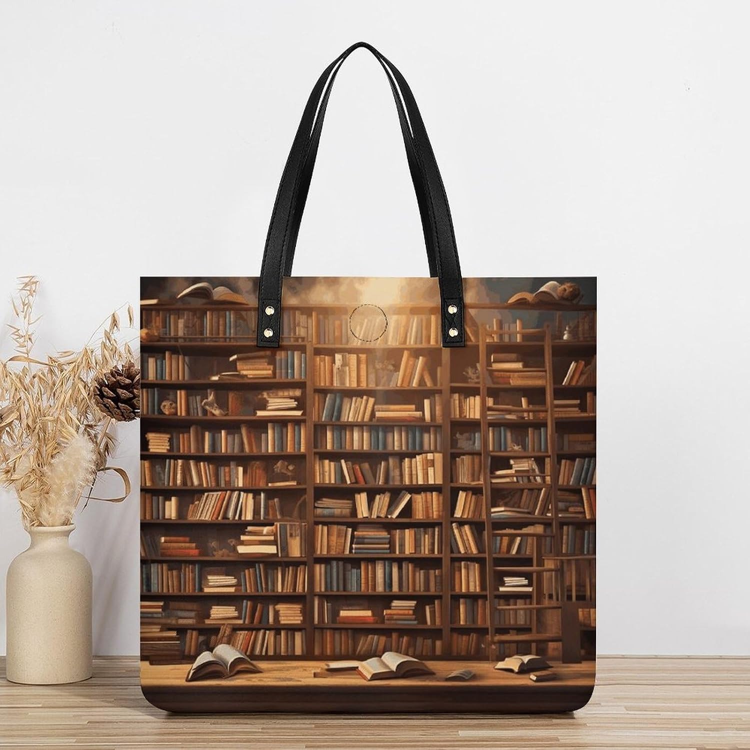 Books Handbags Large Capacity, Tote Bag Stylish Slouchy, Shoulder Bags for Work Beach Travel And Shopping Grocery.