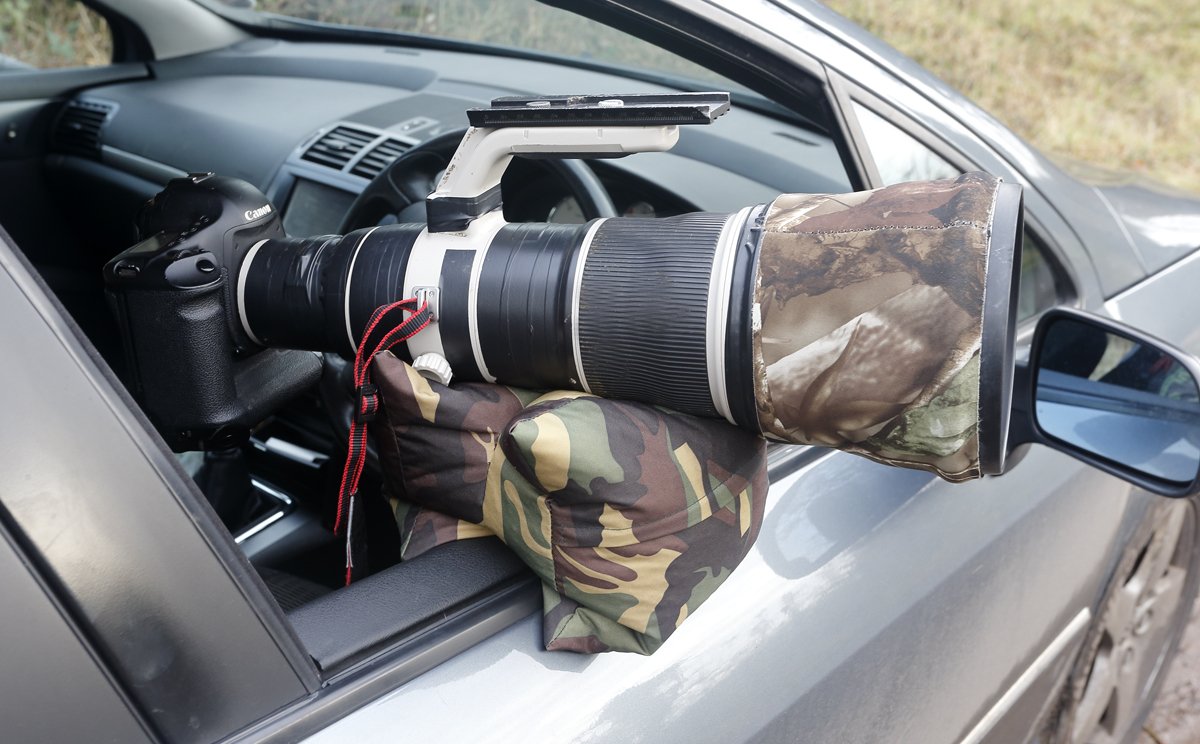 Sac de Haricots Grippa Vide Matière imperméable pour Photographie animalière Environ 22 x 22 cm
