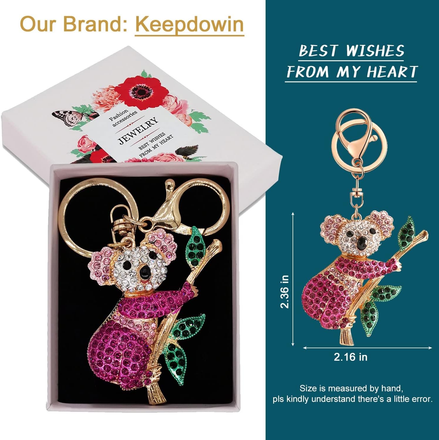 Key Chains Women Cute Keychains for Women Funny Keychain for Her Sister Girl Birthday Gift Bag Wallet Accessories - Image 7