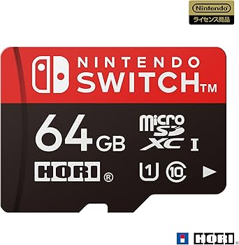 Switch　スイッチ　ソフト13本付き　64GB microSDカード付き Amazon.com: HORI Nintendo Switch Micro SD Card 64GB, Class