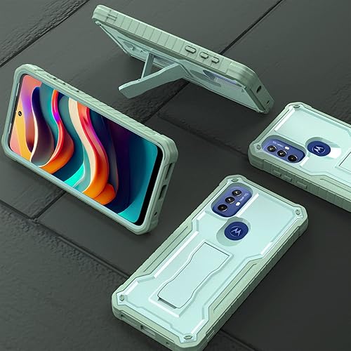 Miniatura 5 de ExoGuard Funda para Moto G Play 2023, funda de goma resistente a prueba de golpes con protector de pantalla para teléfono Motorola G Play 2023,