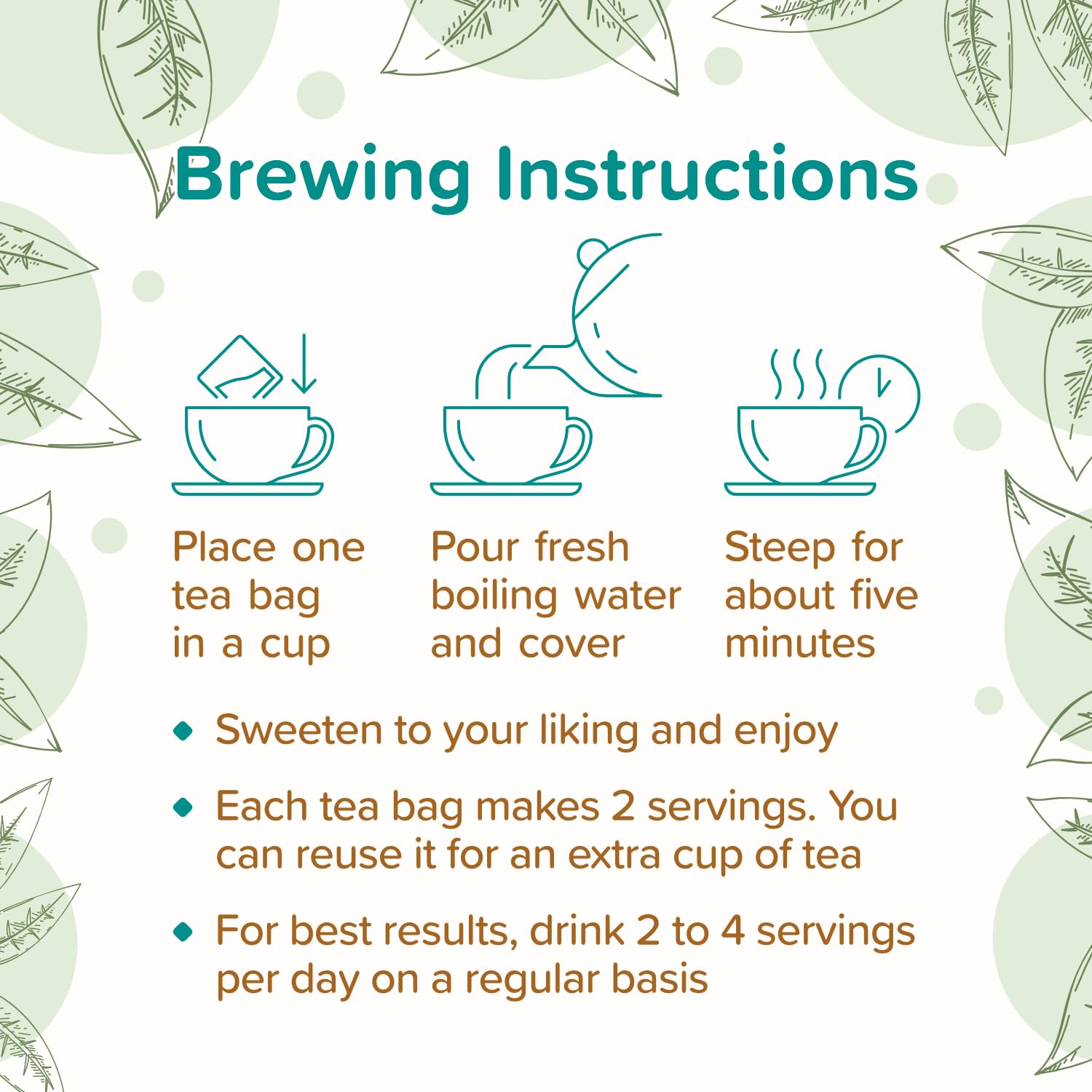 Heaven Blends Fertility Blessing Tea for Women – Red Raspberry Leaf, Peppermint, Chaste Tree Berry (Vitex), Red Clover, Nettle & Licorice – USDA Organic, Caffeine-Free, Sugar-Free, 30 Sachets