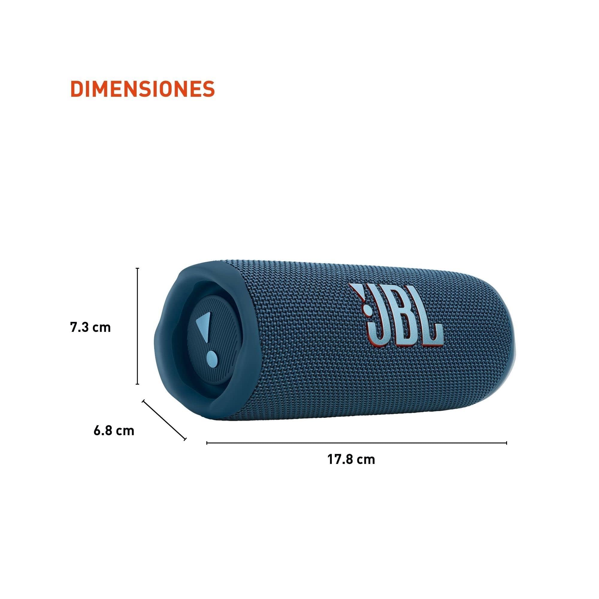 Amazon.com: JBL Flip 6 - Altavoz Bluetooth portátil - Azul