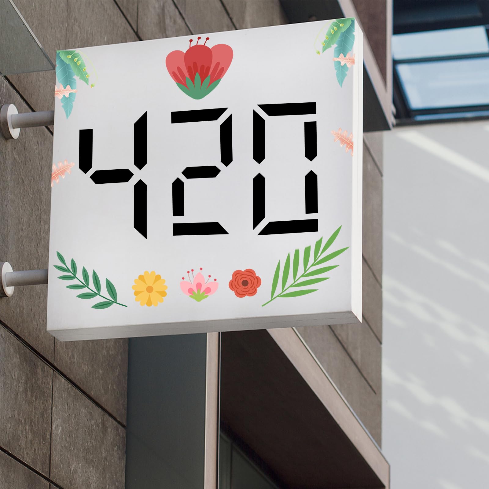 30cm Duże Szablony, Numeryczne 10szt. Szablony Liczb Dla Wielokrotnego Użycia z Materialem Z Plastiku od 0 do 9