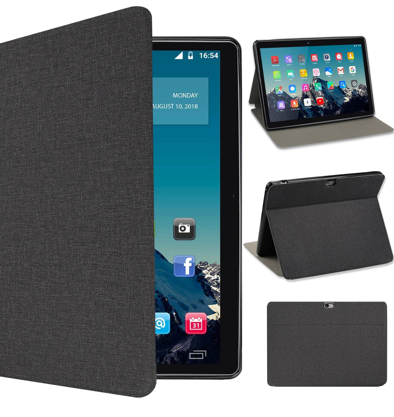 TOSCIDO Kit Accessori Per Tablet: Custodia, Tastiera Bluetooth, Mouse Wireless E Stilo – Compatibile Con Modelli Selezionati