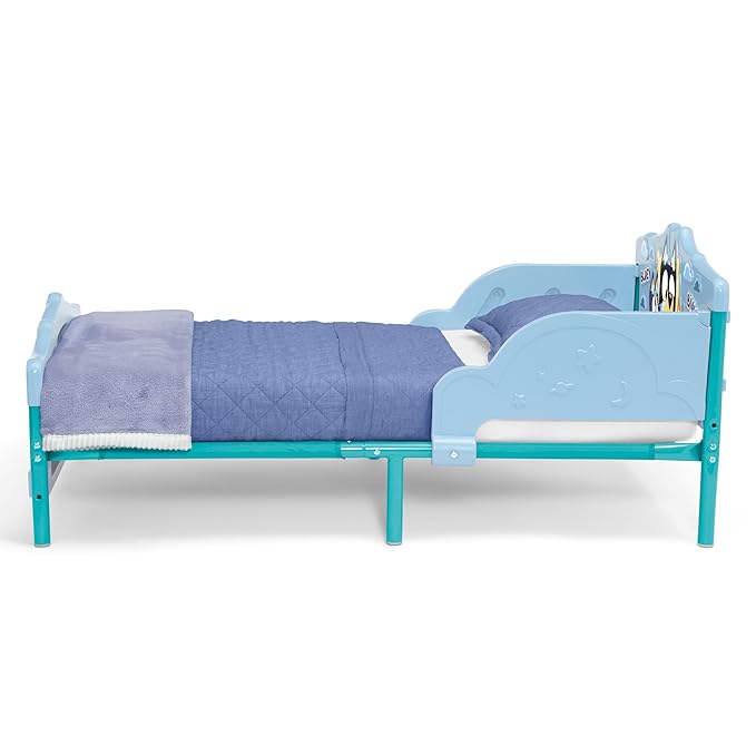 Cama Toddler Delta Children Bluey 3D con Barandillas miniatura 7