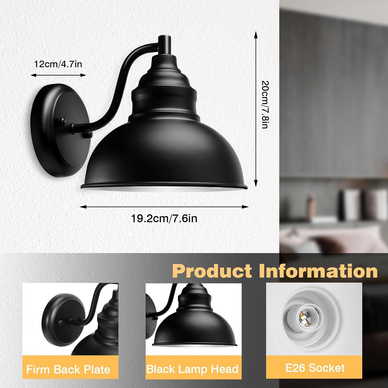 Wall Sconces Battery Operated – Rechargeable Wall Lights with Remote Control Dimmable Auto Timer–13 Colorfuls Changeable to Elegant Touch Wall Lamp for Bedrooms Living Rooms Game Rooms Hallways
