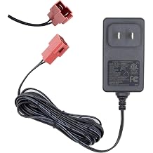 12V Battery Charger for Kids Ride On Toys, 12V 1A Kids Ride On Car Charger ETL Certified 10 Feet Extra Long Cable 12V 1000mA 500mA Electric Car Riding Toy Battery Power Adapter-Square Plug