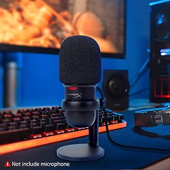 Amazon.com: SoloCast Microphone Pop Filter Windscreen