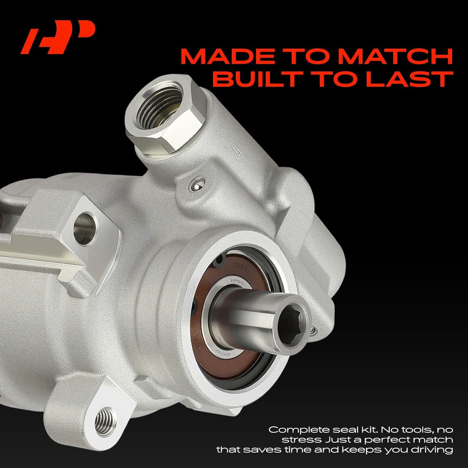 A-Premium Power Steering Pump Compatible with Chevrolet Corvette 1992 1993 1994 1995 1996, 5.7L Gas