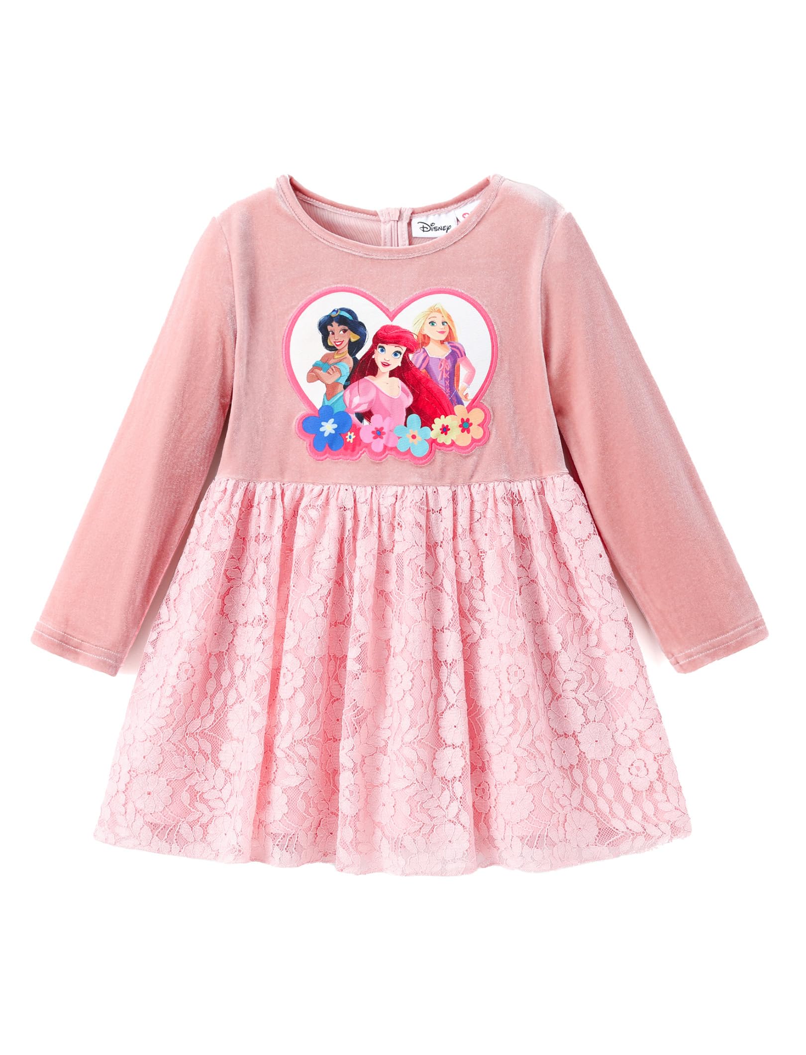 Disney Princess Frozen Elsa Minnie Stitch Toddler Girl Tulle Tutu Dress Ruffle Sleeve Mesh Summer Birthday Party Clothes 2-9Y