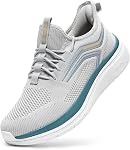 FitVille Men's Wide Road Running Shoes Athletic Sneakers Lightweight Workout Walking Shoes - Highland Core Jogger V1