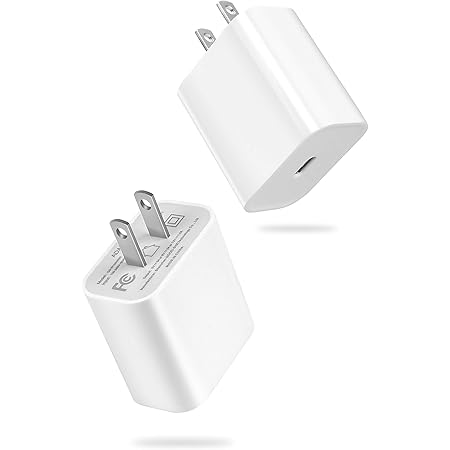 Amazon Com w Usb C Power Adapter Compatible With Iphone 13 13 Pro Max Mini Iphone 12 12 Pro 12 Pro Max 12 Mini 11 Fast Usb Type C Pd Charger For Airpods Pro Ipad Pro Pixel 4 3 Charger Block 2 Pack