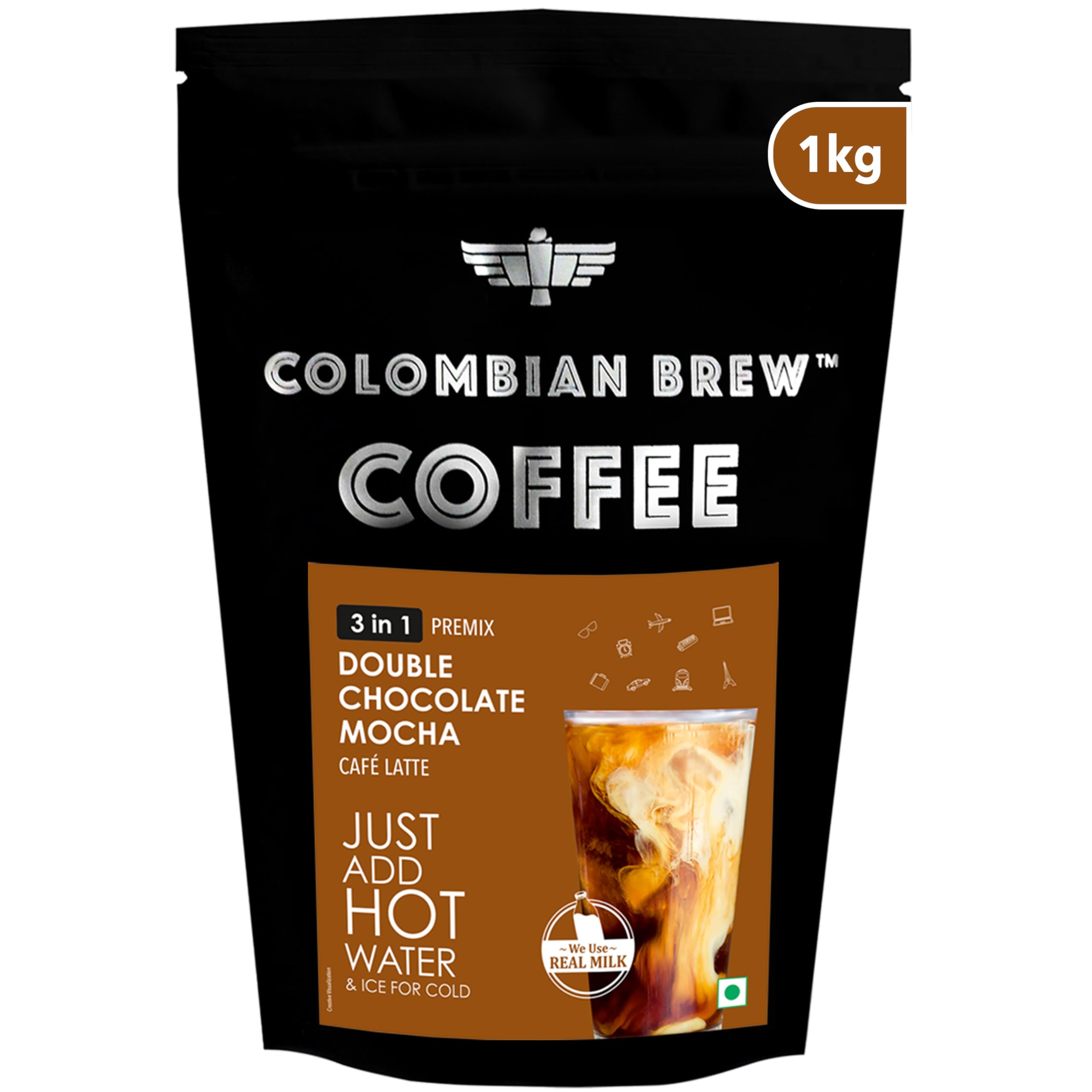 See full amazon price history chart for Colombian Brew Double Chocolate Mocha Café Latte, Instant Coffee Powder Pre-mix (3 in 1) 1kg for vending machine Colombian Brew Double Chocolate Mocha Café Latte, Instant Coffee Powder Pre-mix (3 in 1) 1kg for vending machine (B086LHM53G) Amazon Price History, Amazon Price Tracker