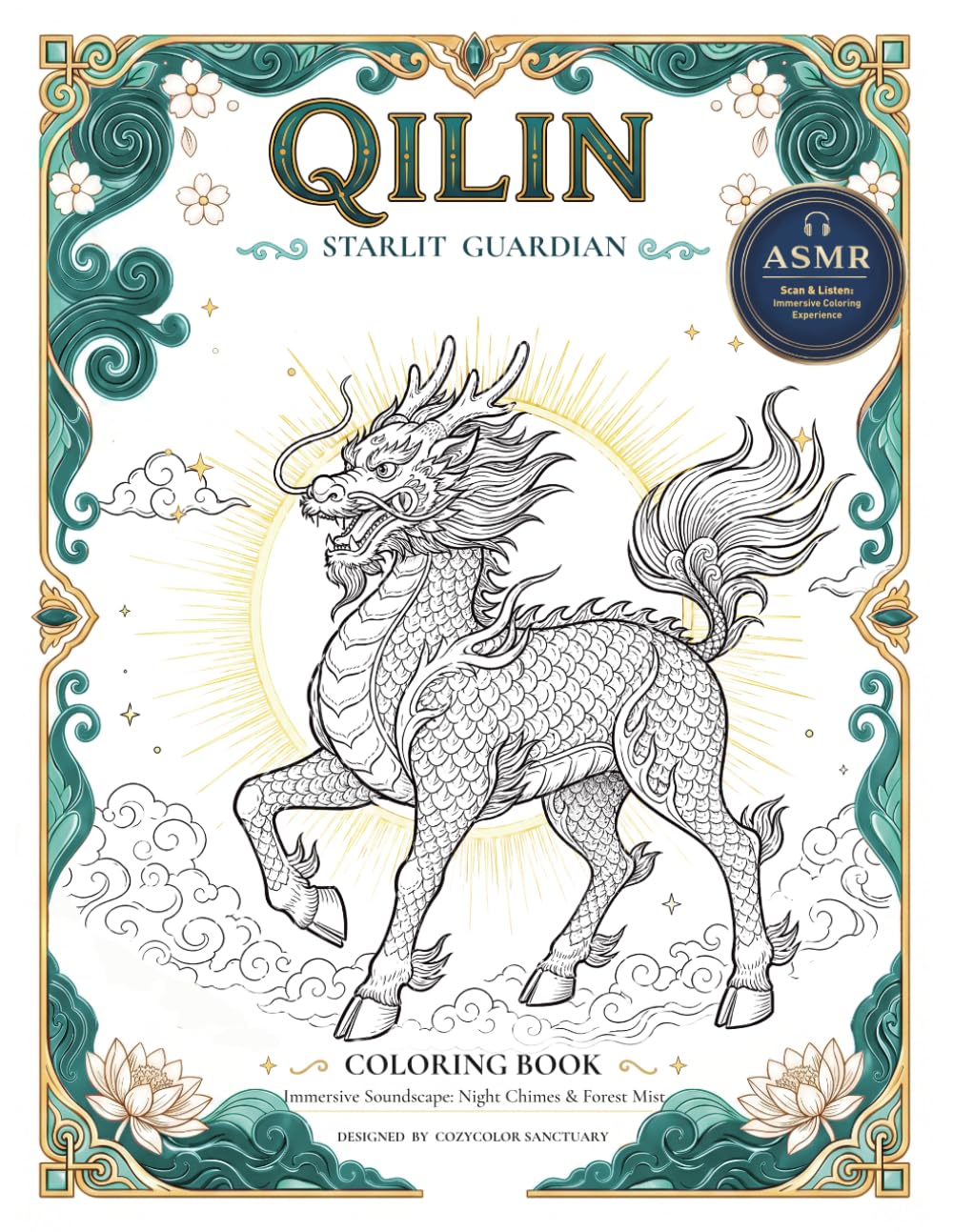 Qilin: Starlit Guardian: Sound Edition: Sentinel of the Celestial Path | 30 Mystical Beast Scenes for Protection & Peace