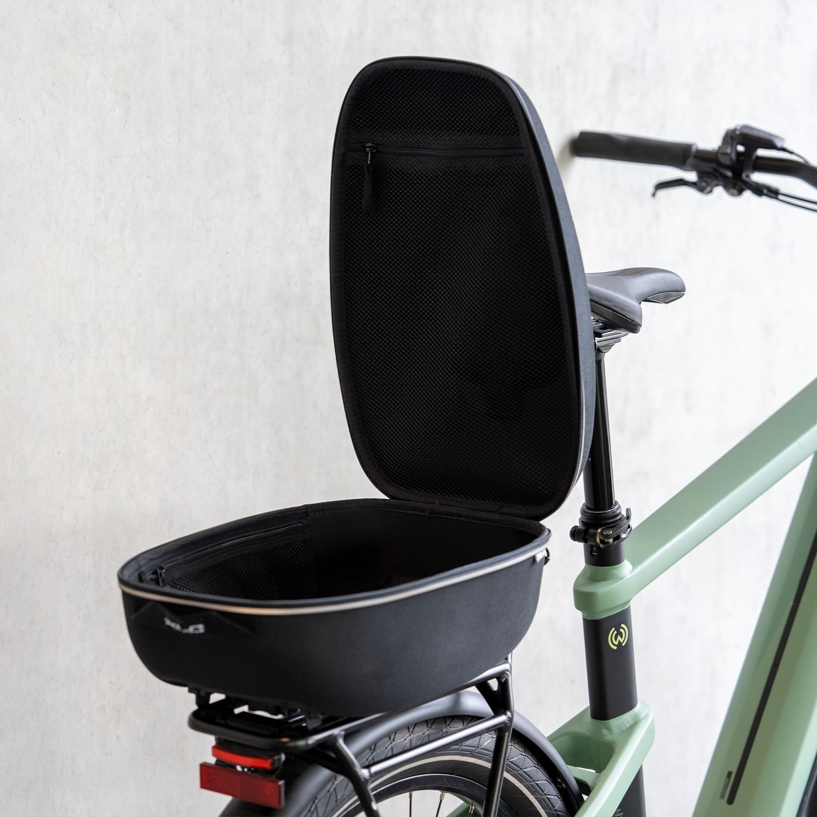 XLC Cargo Box carry more BA-B06 – wygodne rozwiązanie na wycieczki trekkingowe – czarne, 270 x 220 x 420 cm