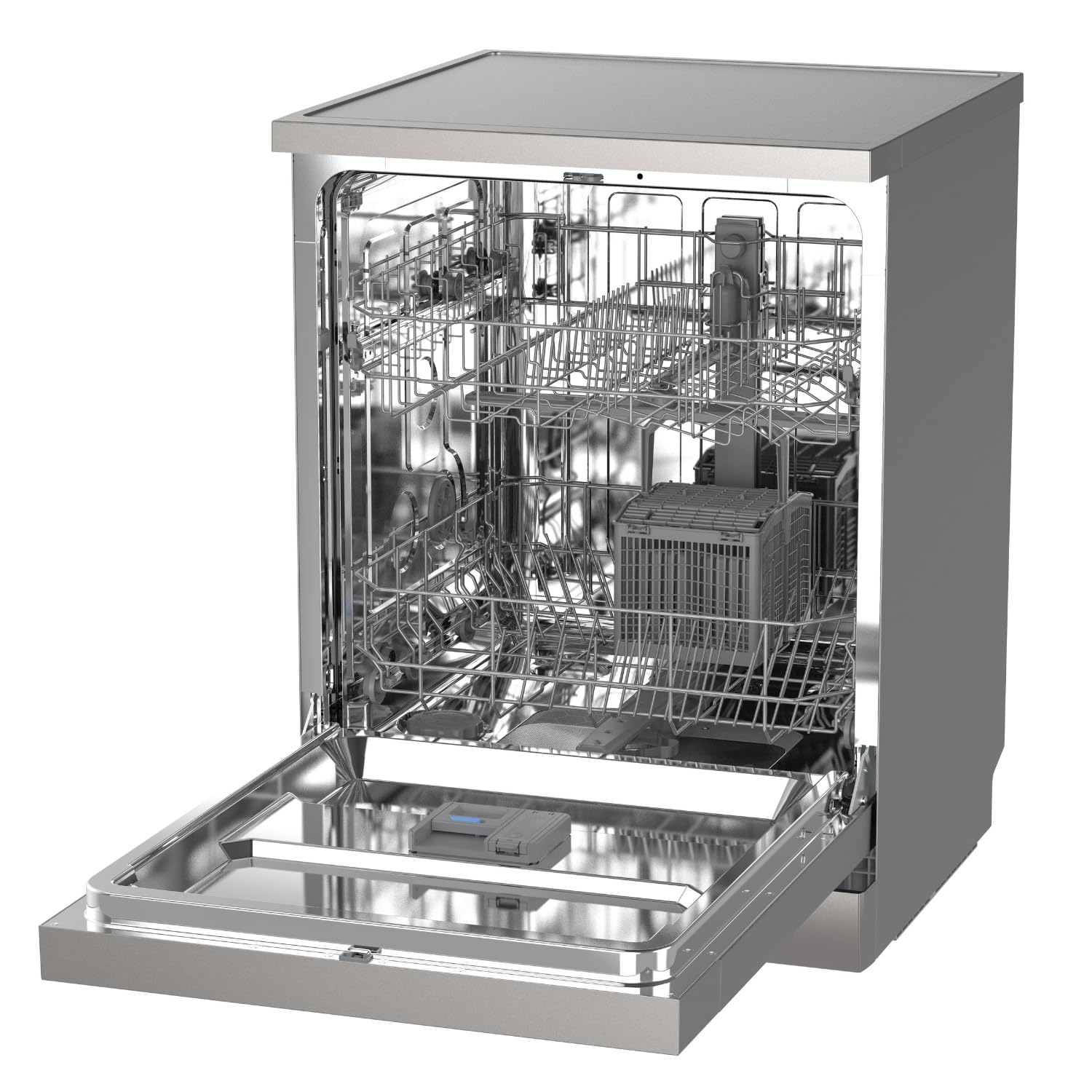 GEDTECH Lave-vaisselle posable noir 14 couverts GLV1446SL Départ différé Eco Rapide 46 dB