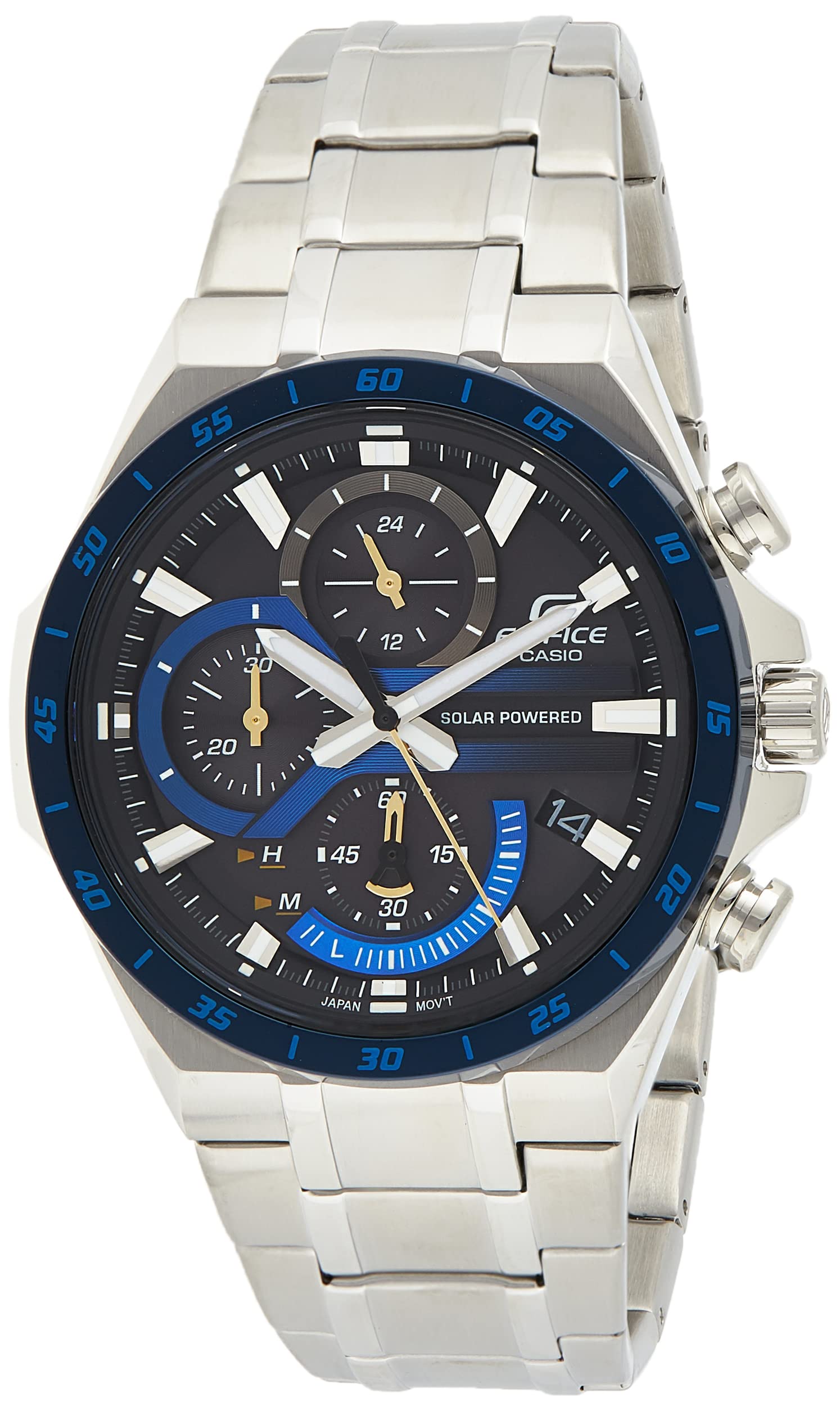 CasioEqs-920Db-2Avudf Edifice Solar Powered Analog Watch