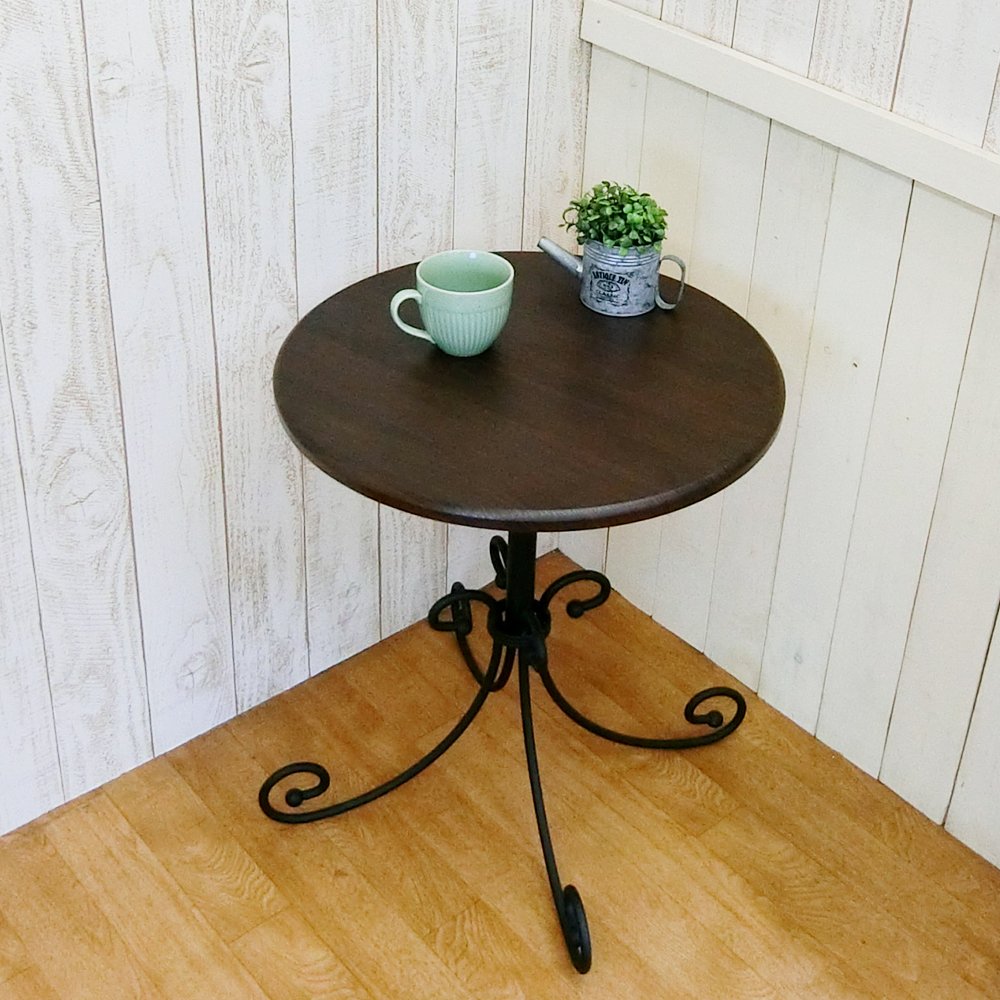 ▼2日だけ値下げします！　アンティーク風 花台 / サイドテーブル ▽2日だけ値下げします！ アンティーク風 花台 / サイドテーブル