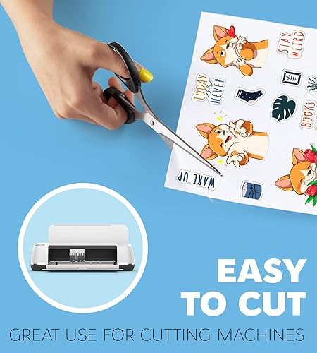 Miniatura 3 de Papel adhesivo de vinilo imprimible de alta calidad para impresora de inyección de tinta y láser, 4 papel adhesivo blanco mate y brillante