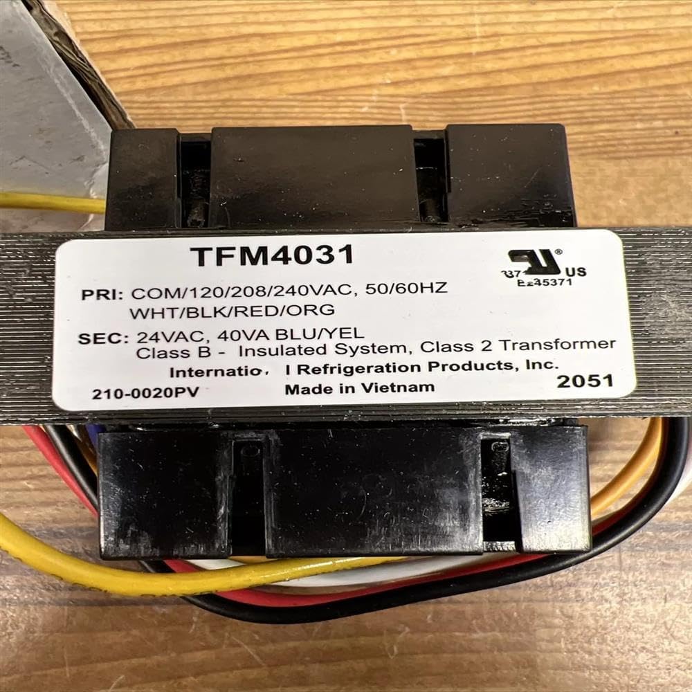 New- Refrigeration Products Class 2 Transformer TFM4031 24V,Replacement for Beacon OEM