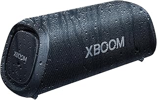 Caixa de som bluetooth portátil lg xboom à prova d'água (ip67) e 24 ho