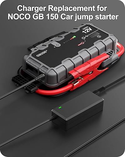 Miniatura 5 de WUKUR Adaptador de corriente de 56 W y 14 V para NOCO GB70 GB150 GB250 GB251+ GB500 GB500+ Genius Boost Ultra Safe Lithium Jump Starters Batería