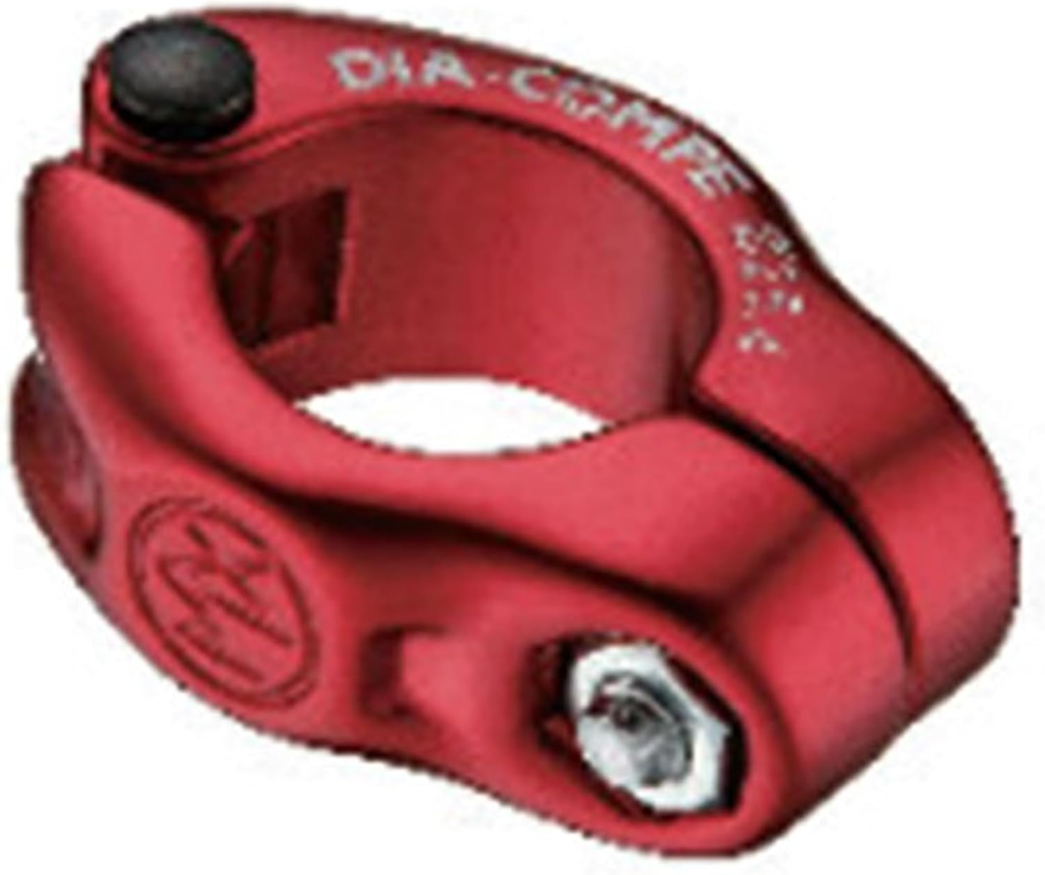 DIA-COMPE MX1500N Seat Clamp, Red, Clamp Diameter: 1.0 inches (25.4 mm)