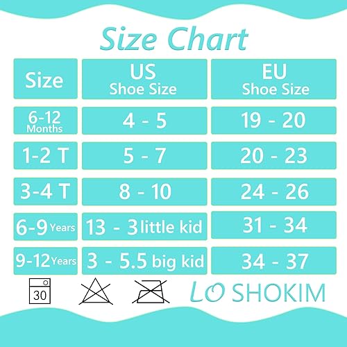 Miniatura 7 de LO SHOKIM Calcetines invisibles para bebés, calcetines tobilleros de corte bajo para niños, antideslizantes, transpirables, de algodón suave, 6 pares