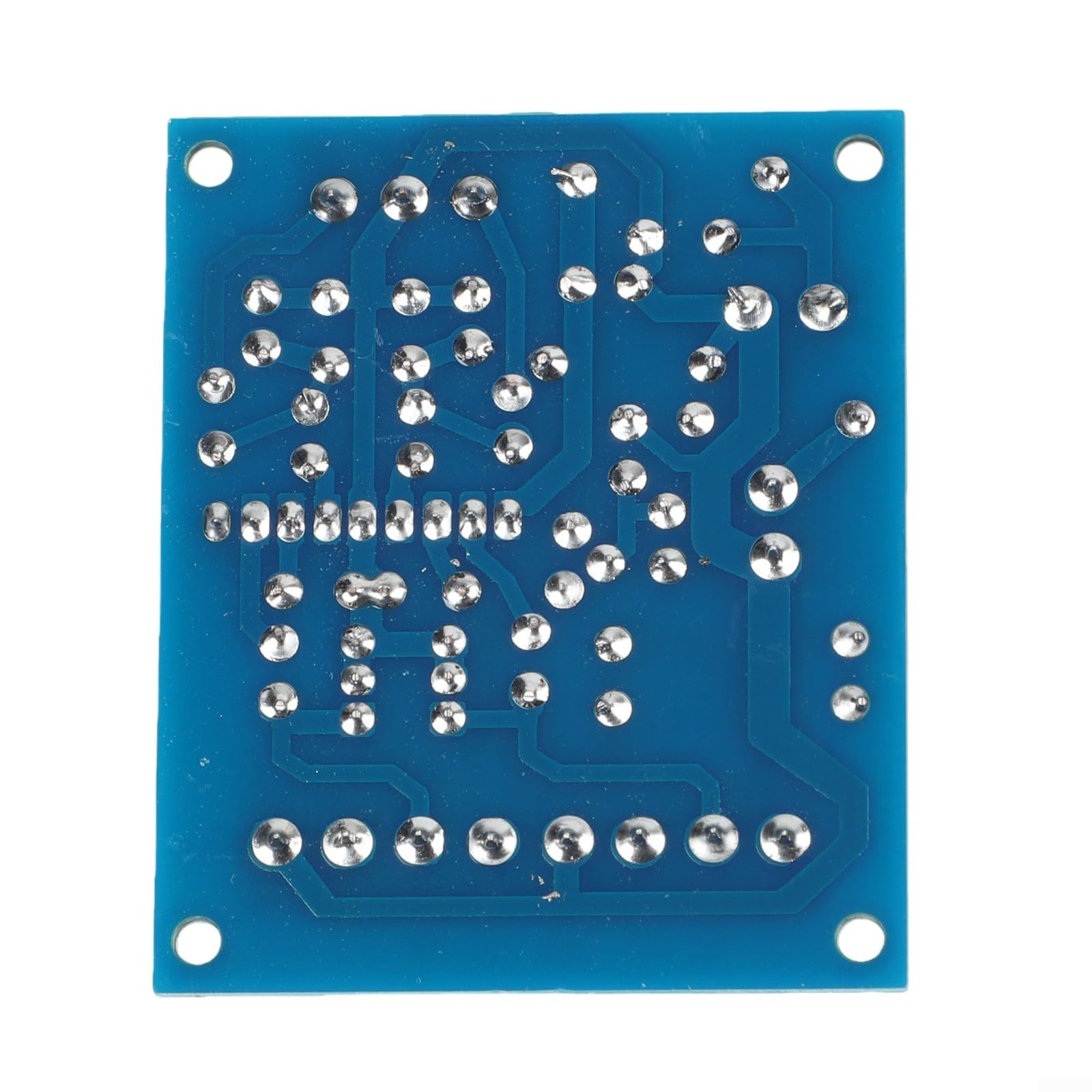 Scheda driver VU Meter stereo AC 12V per misuratore di livello audio – PCB Panel Mount Volume Indicator con funzione mute, 55 x 66 mm, compatibile con DB