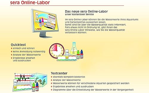 Miniatura 2 de sera Prueba de fosfato (PO4) 0.5 fl oz, 0.5 fl oz. Kits de prueba de acuario