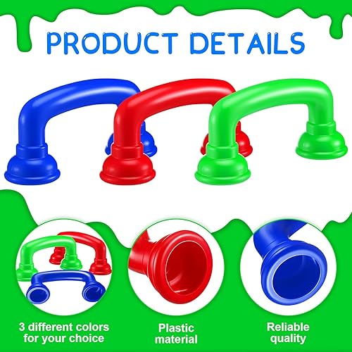 Miniatura 3 de Teling Paquete de 24 teléfonos de lectura para niños, comentarios auditivos, teléfonos con sonido Whisper Hear Myself para el aula (rojo, azul,