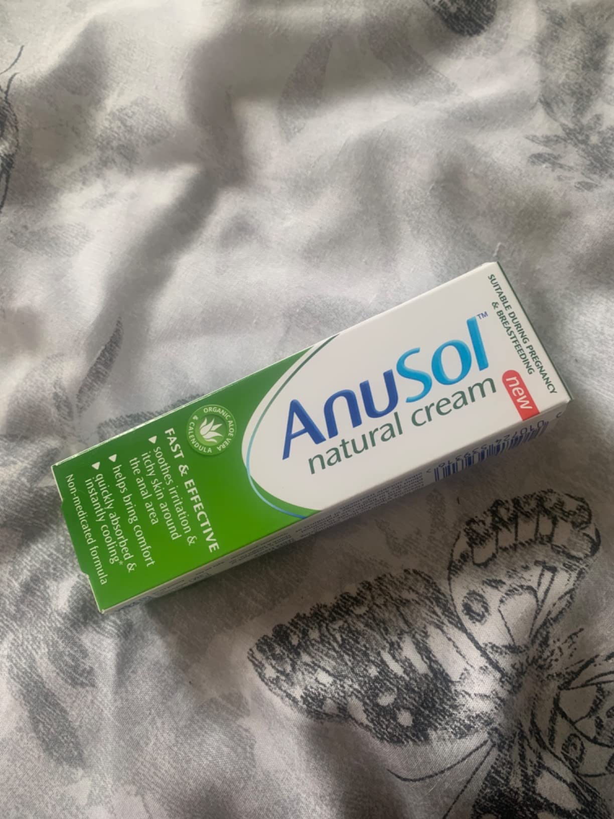 Anusol Natural Cream 30g Cream with Natural Ingredients Relieves