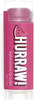 Hurraw! Watermelon Lip Balm: Organic, Certified Vegan, Cruelty and Gluten Free. Non-GMO, 100% Natural Ingredients. Bee, Shea, Soy and Palm Free. Made in USA