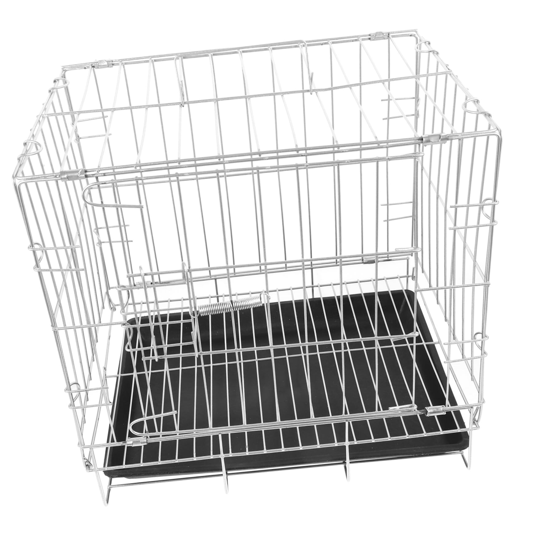 DOITOOL Jaula para Loros y Pájaros Gran Capacidad Acero Inoxidable Fácil De Limpiar y Mantener