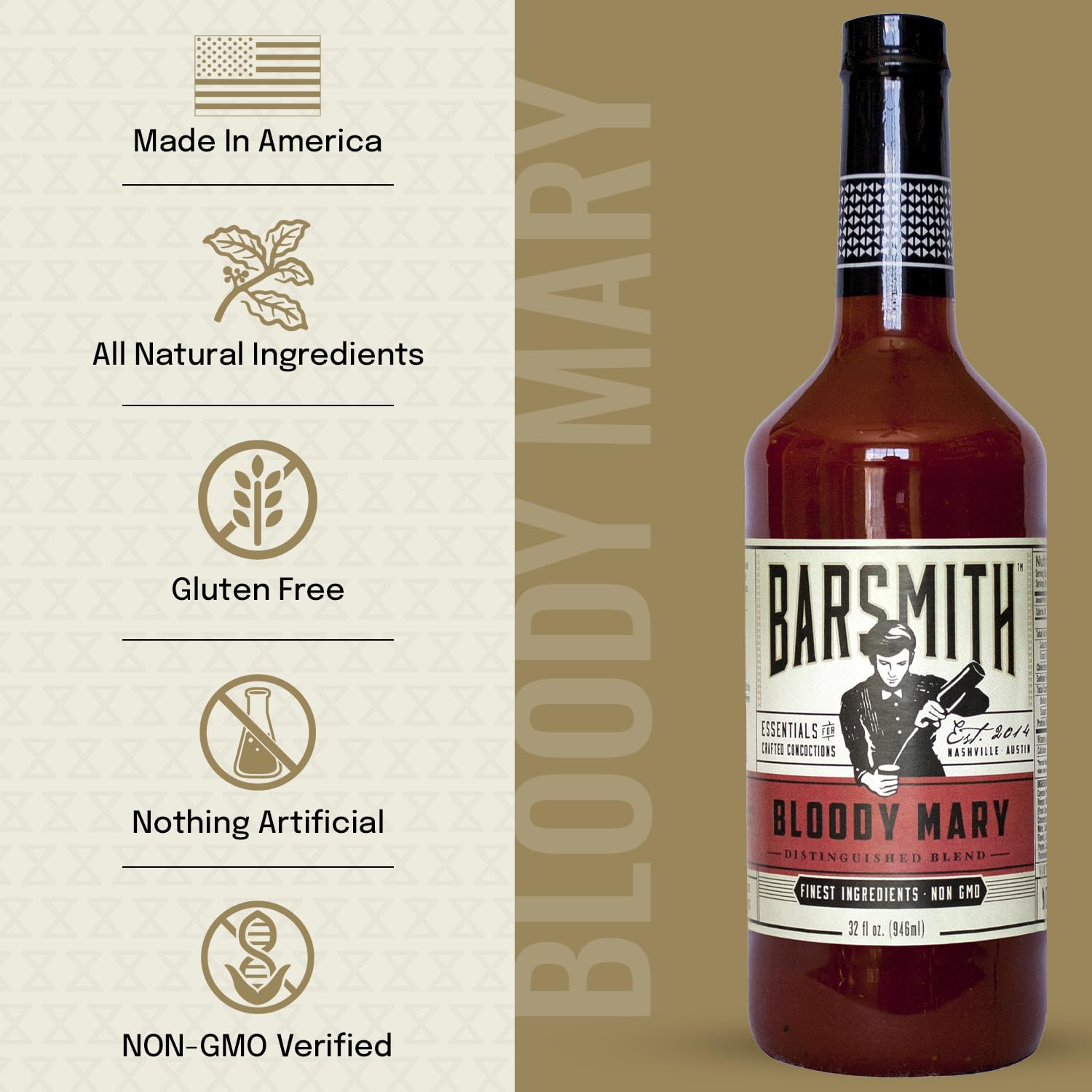 Barsmith Bloody Mary Mix 32 oz