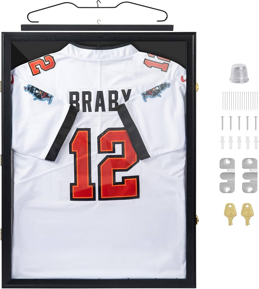 ハンガー付き 新型 ユニフォーム額縁 ユニフォーム額 ユニフォーム額装 送料無料】 ユニフォーム額縁 ヴィクトリア Mサイズ（収容寸法：タテ