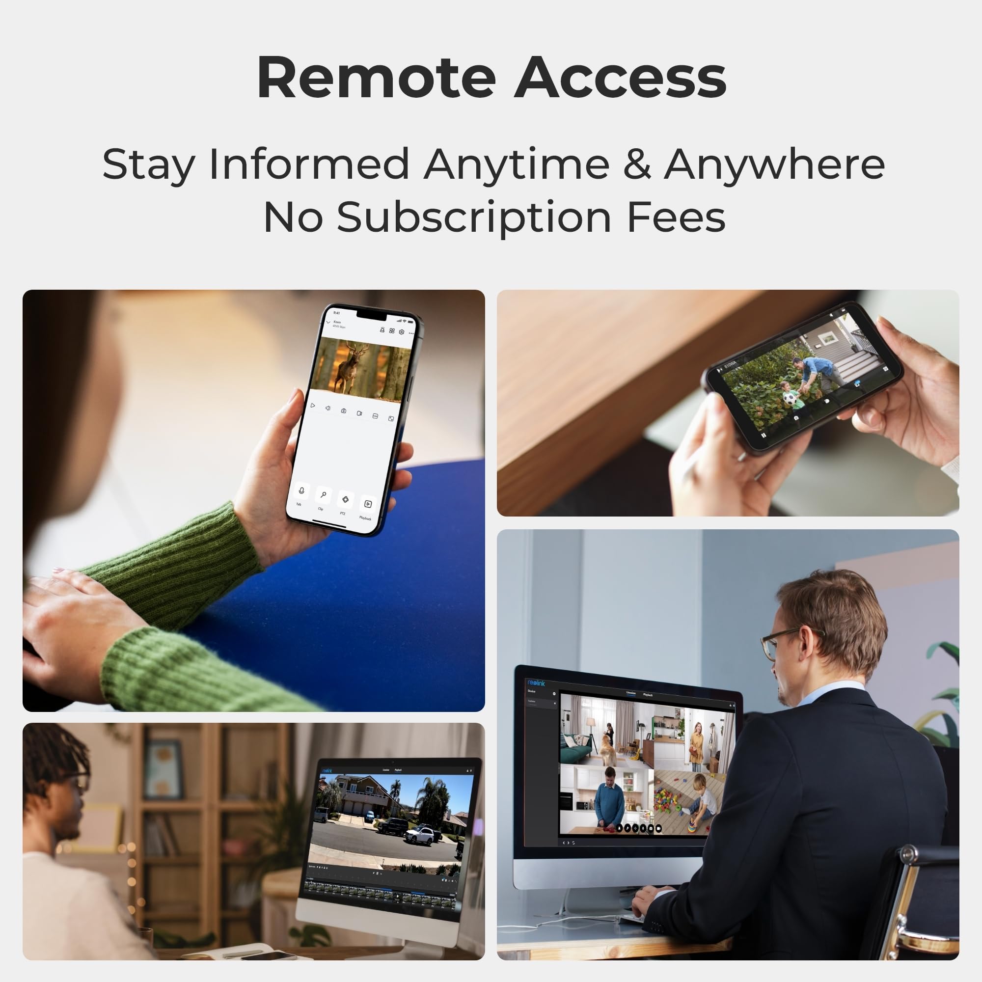Reolink Video Registratore di rete RLN-8-410-2TB 2 TB