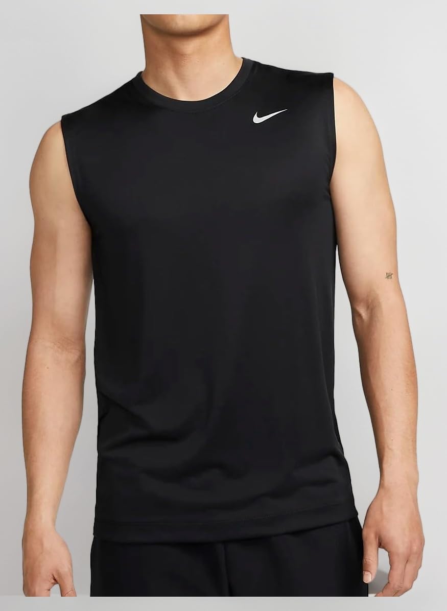 [ナイキ] Dri-FIT レジェンド スリーブレスTシャツ DX0992 ブラック