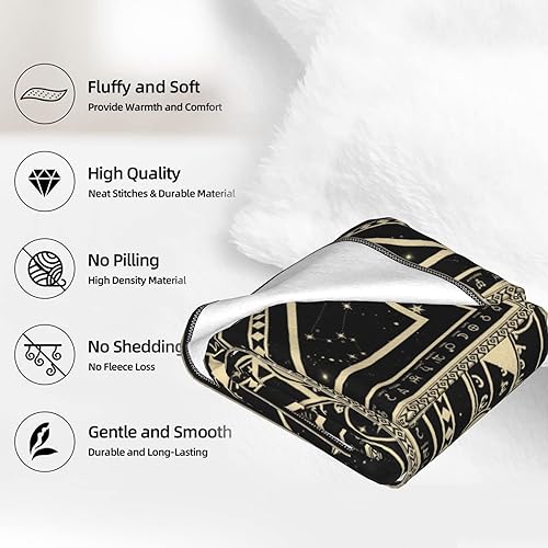 Miniatura 10 de Manta del zodiaco acuario, regalos del zodiaco de acuario para mujeres, manta de constelación de luna, decoración de astrología, regalo de