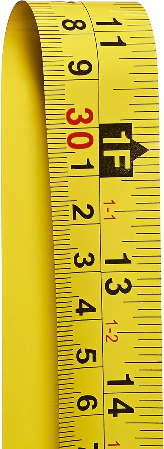 Benchmark - 33 FT Tape Measure with Large Magnetic Claw Tip - Inches and Centimeters