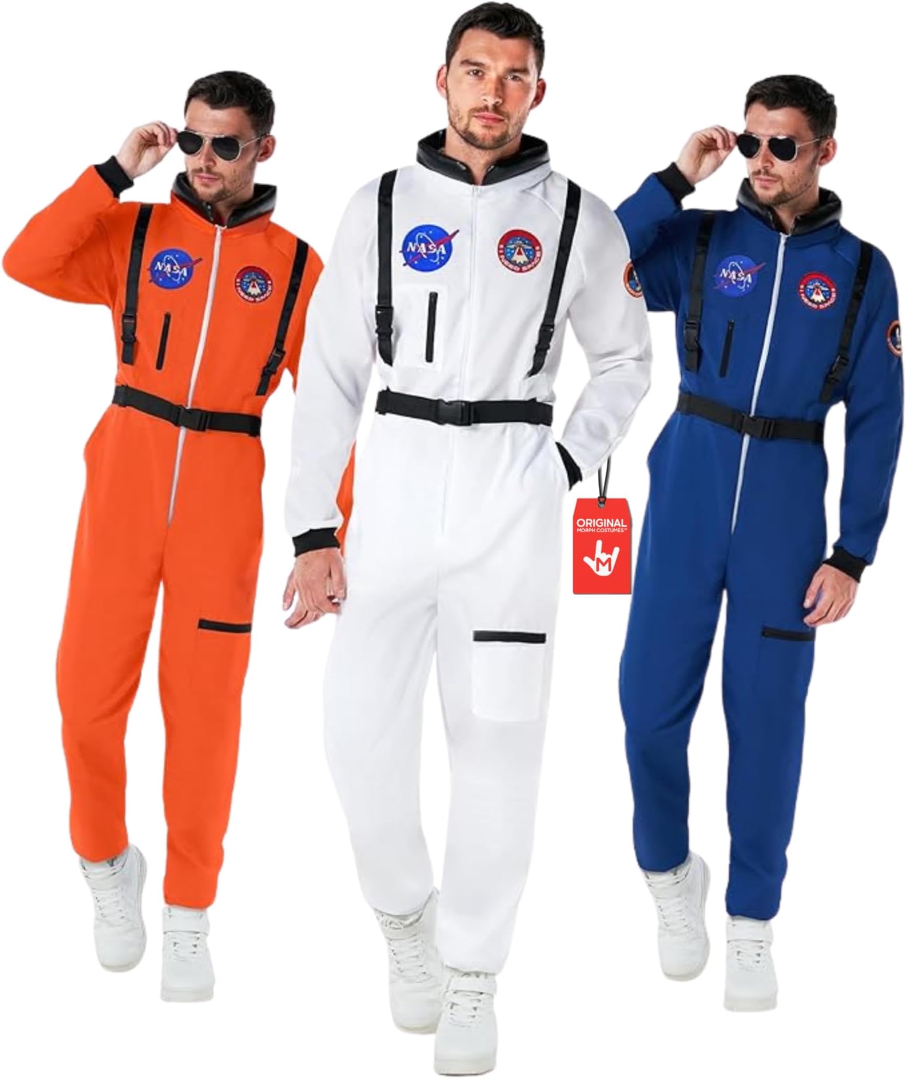 Astronaut Costume Adult, Space Suit Men, Mens Halloween Costume Astronaut Suits, Nasa Costumes Adult